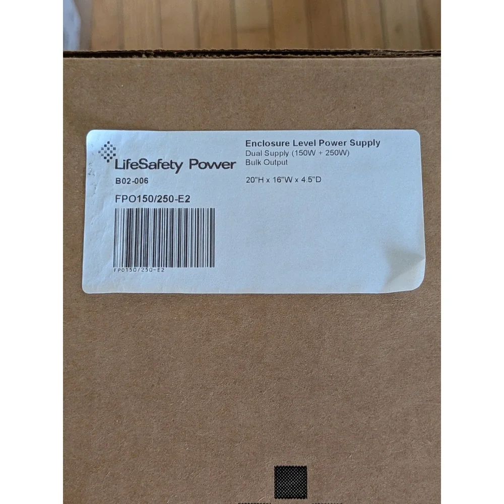 FlexPower FPO150/250-E2 power supply with 230 V AC input voltage